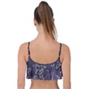 Grapevine Symphony Print Pattern Bk Frill Bikini Top View2