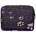 Footprints Path Mystery Unknown Make Up Pouch (Large) View2