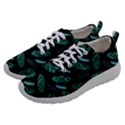 Leaves Pattern Abstract Blade Women Athletic Shoes View2