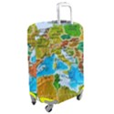 World Map Luggage Cover (Medium) View2