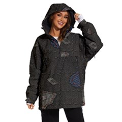 World Map Women s Ski And Snowboard Waterproof Breathable Jacket by Ket1n9