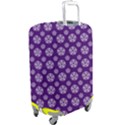 White pentacle and purple pattern Luggage Cover (Large) View2