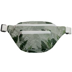 Banana Leaf Plant Pattern Fanny Pack by anzea