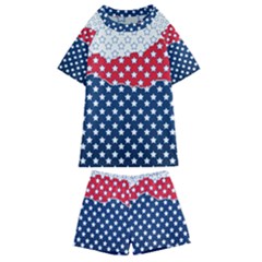 Illustrations Stars Kids  Swim T-shirt And Shorts Set by anzea