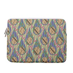 Tribal Background Boho Batik 13  Vertical Laptop Sleeve Case With Pocket by anzea