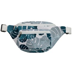 Monstera Leaves Background Fanny Pack by anzea