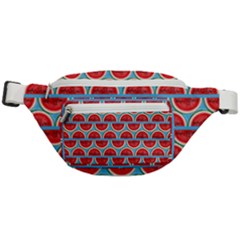 Illustrations Watermelon Texture Pattern Fanny Pack by anzea