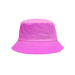 Gradient Pink - Pastel Yellow Pink Rosa Inside Out Bucket Hat (kids) by 2607694c