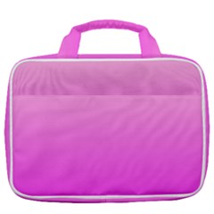 Gradient Pink - Pastel Yellow Pink Rosa Travel Toiletry Bag With Hanging Hook by 2607694c