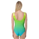 Gradient  green, yellow Princess Tank Leotard  View2