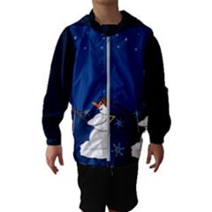 Snowman Kids  Hooded Windbreaker by 2607694c