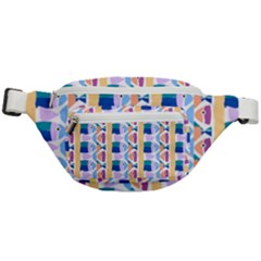 Illustrations Of Fish Texture Modulate Sea Pattern Fanny Pack by anzea