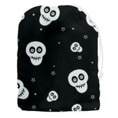 Skull Pattern Drawstring Pouch (3xl) by Ket1n9