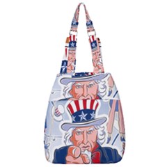 Independence Day United States Of America Center Zip Backpack by Ket1n9