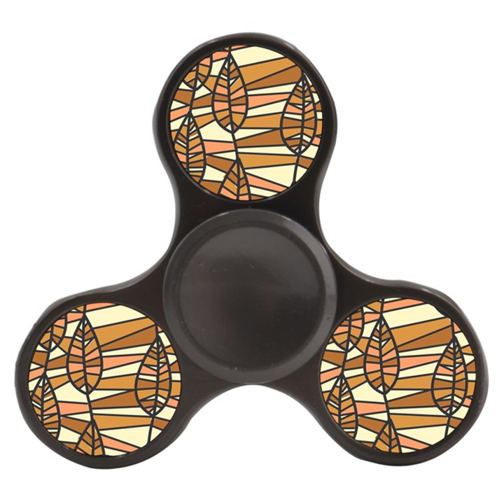 Autumn Leaf Mosaic Seamless Finger Spinner