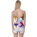 Mathematics Formula Physics School One Piece Boyleg Swimsuit View2