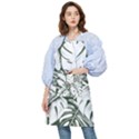 Abstract Art Tropical Leaves Pocket Apron View1