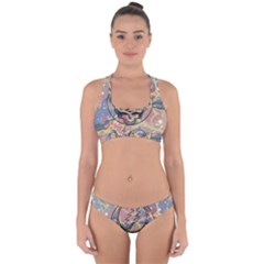 Grateful Dead Artsy Cross Back Hipster Bikini Set by Bedest