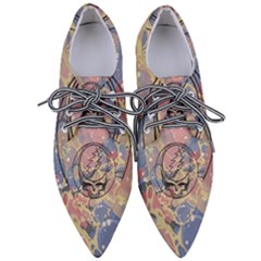 Grateful Dead Artsy Pointed Oxford Shoes by Bedest