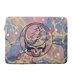 Grateful Dead Artsy 15  Vertical Laptop Sleeve Case With Pocket by Bedest