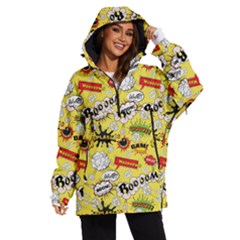 Cartoon Comics Pattern Women s Ski And Snowboard Waterproof Breathable Jacket by Loisa77