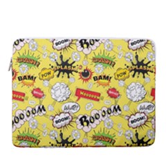 Cartoon Comics Pattern 15  Vertical Laptop Sleeve Case With Pocket by Loisa77