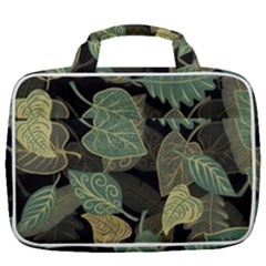 Autumn Fallen Leaves Dried Leaves Travel Toiletry Bag With Hanging Hook by Grandong