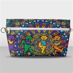 Dead Dancing Bears Grateful Dead Pattern Handbag Organizer by Grandong