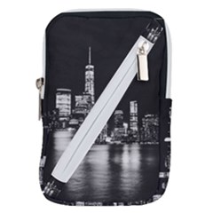 Nyc New York Skyline City Buildings Belt Pouch Bag (large) by Loisa77