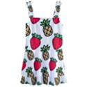 Strawberries Pineapples Fruits Kids  Layered Skirt Swimsuit View1