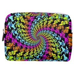 3d Grateful Dead 90 s Neon Dancing Bears Make Up Pouch (medium) by Perong