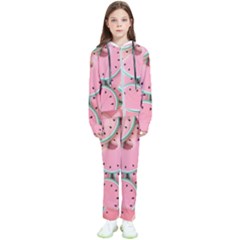 Aesthetic Cute Kawaii Watermelon Kids  Tracksuit by Perong