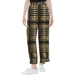 Detail Golden Gold Ornaments Women s Pants  by Ravend