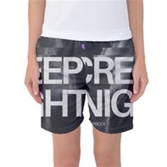 Creepy Night Women s Basketball Shorts by NawaP