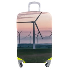 Wind Giants At Twilight Luggage Cover (medium) by Tellerarts