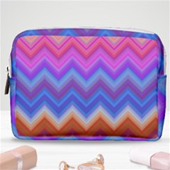 Pattern Chevron Zigzag Background Make Up Pouch (medium) by Grandong