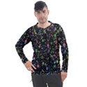 Illustration Universe Star Planet Men s Pique Long Sleeve T-Shirt View1