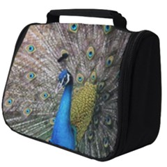 Peacock Bird Animal Peafowl Full Print Travel Pouch (big) by Perong