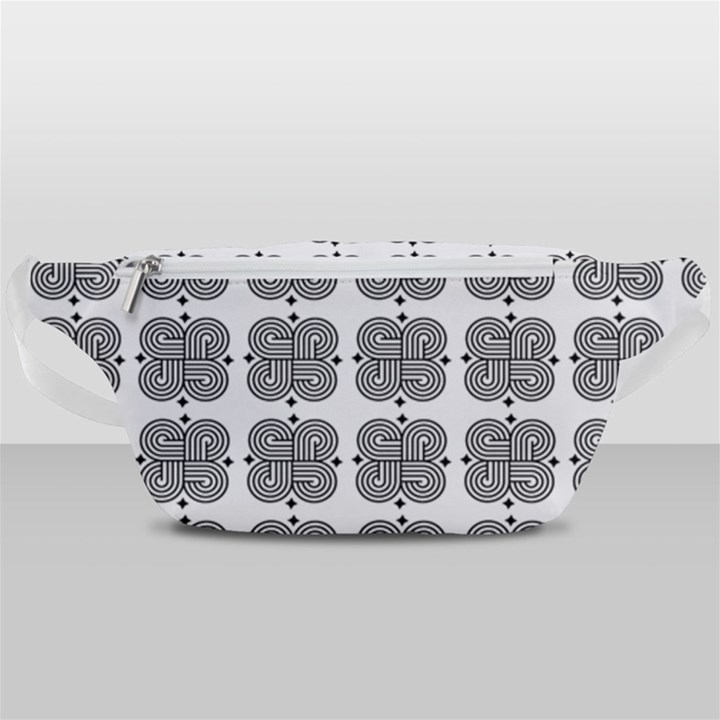 Abstract Pattern Texture Background Art Waist Bag 