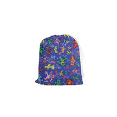 Grateful Dead Bears Drawstring Pouch (xs) by Perong