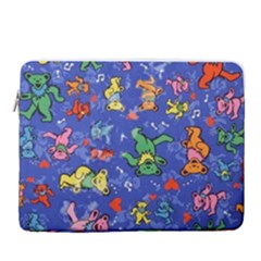 Grateful Dead Bears 15  Vertical Laptop Sleeve Case With Pocket by Perong