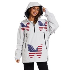 Flag  Women s Ski And Snowboard Waterproof Breathable Jacket by BizitonStore