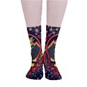 Grateful Dead Steal Your Face Deadhead Hippie Logo Music Smooth Crew Length Tube Socks View1