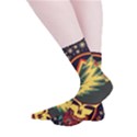 Grateful Dead Steal Your Face Deadhead Hippie Logo Music Smooth Crew Length Tube Socks View2