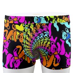 3d Grateful Dead 90 s Neon Dancing Bears Men s Boxer Briefs by Perong