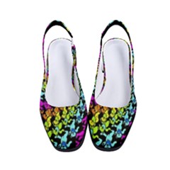 3d Grateful Dead 90 s Neon Dancing Bears Women s Classic Slingback Heels by Perong