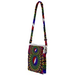 Grateful Dead Bear Pattern Multi Function Travel Bag by Maspions