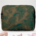 Seamless Pattern Pattern Leaves Make Up Pouch (Large) View1