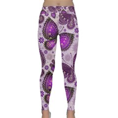 Butterflies Butterfly Insect Animal Nature Classic Yoga Leggings by Maspions