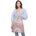 Moon Phase, Cloud, Clouds, Moon, Pastel Pocket Apron View1